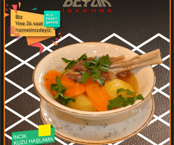 İncik (Kuzu Haşlama) Çorbası